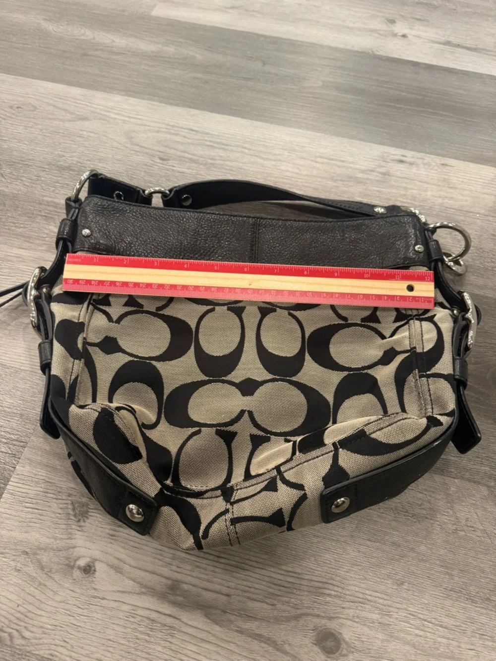 Coach Vintage Signature Y2K Hobo Bag